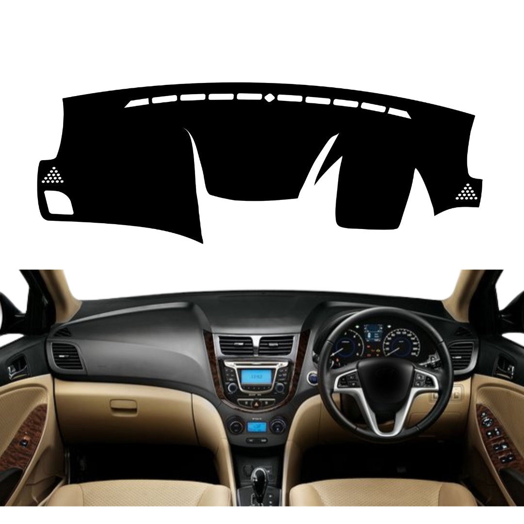 Hyundai Verna 2011- 2017 Car Dashborad Cover - zeetas