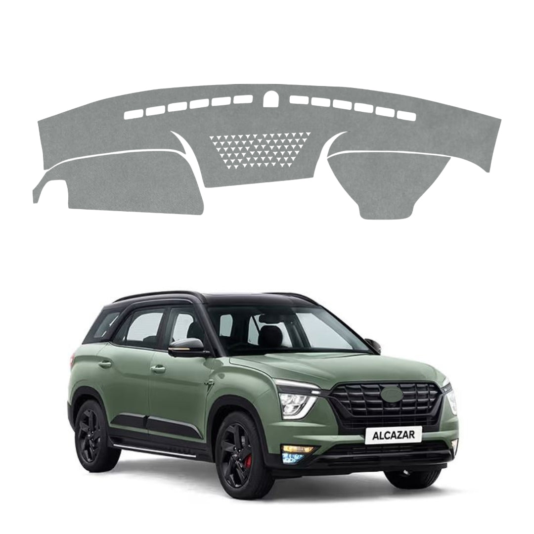 Hyundai Alcazar 2021-2024 Car Dashborad Cover - zeetas