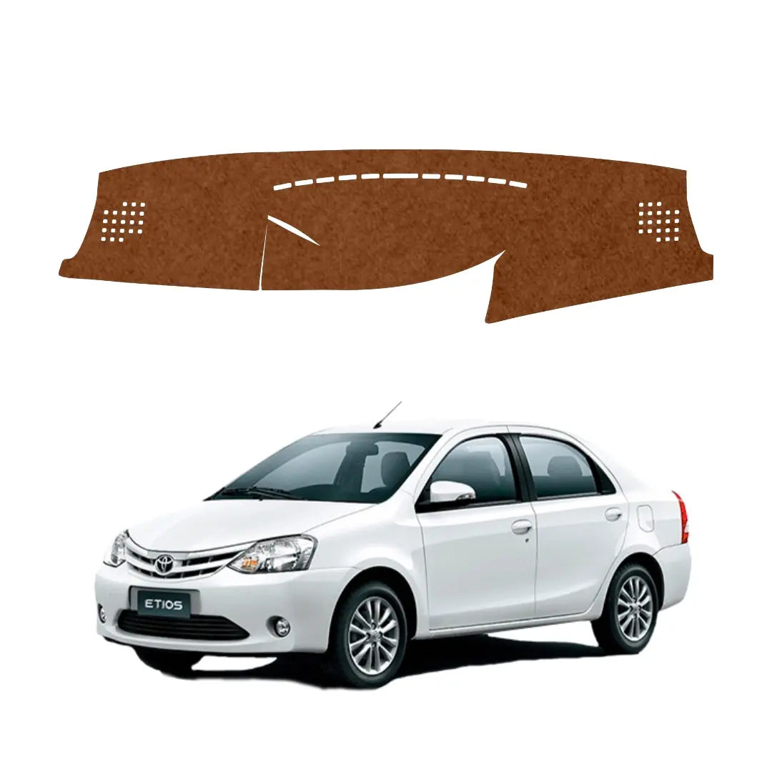 Toyota Etios 2010-2020 Car Dashborad Cover Mat - zeetas