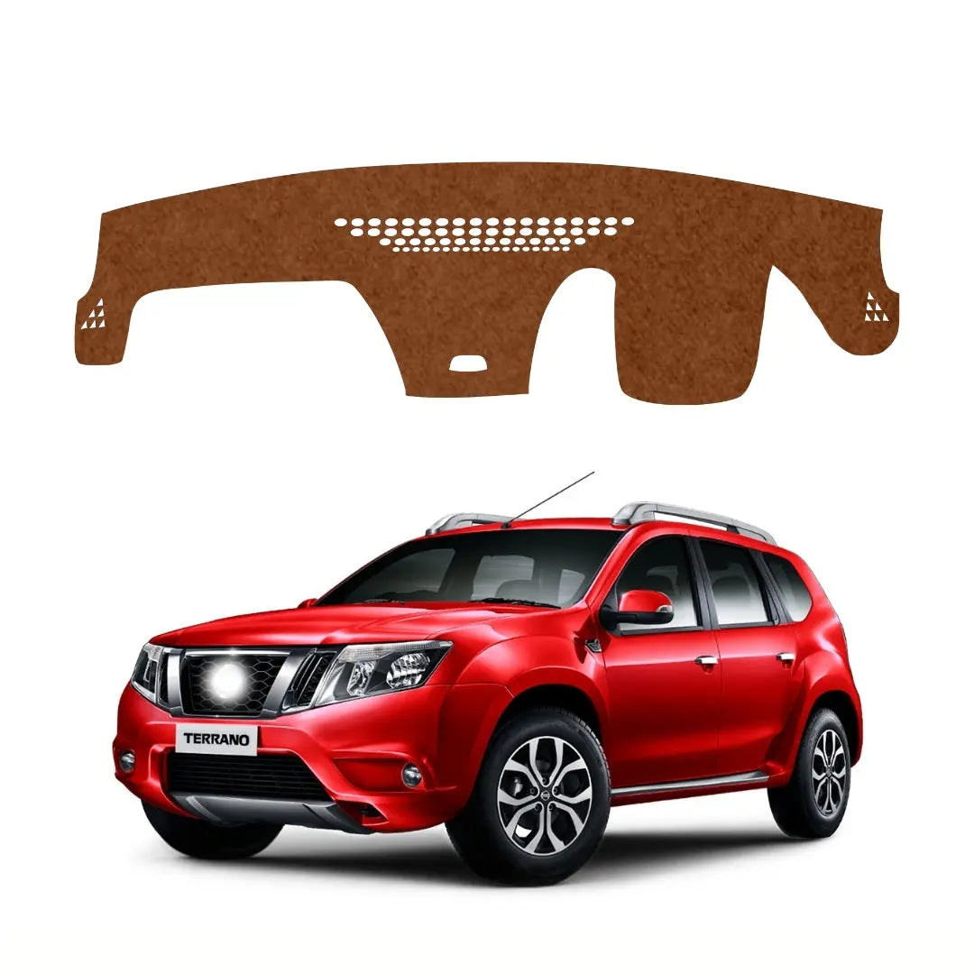 Nissan Terrano 2012 To 2019 Car Dashboard Cover - zeetas