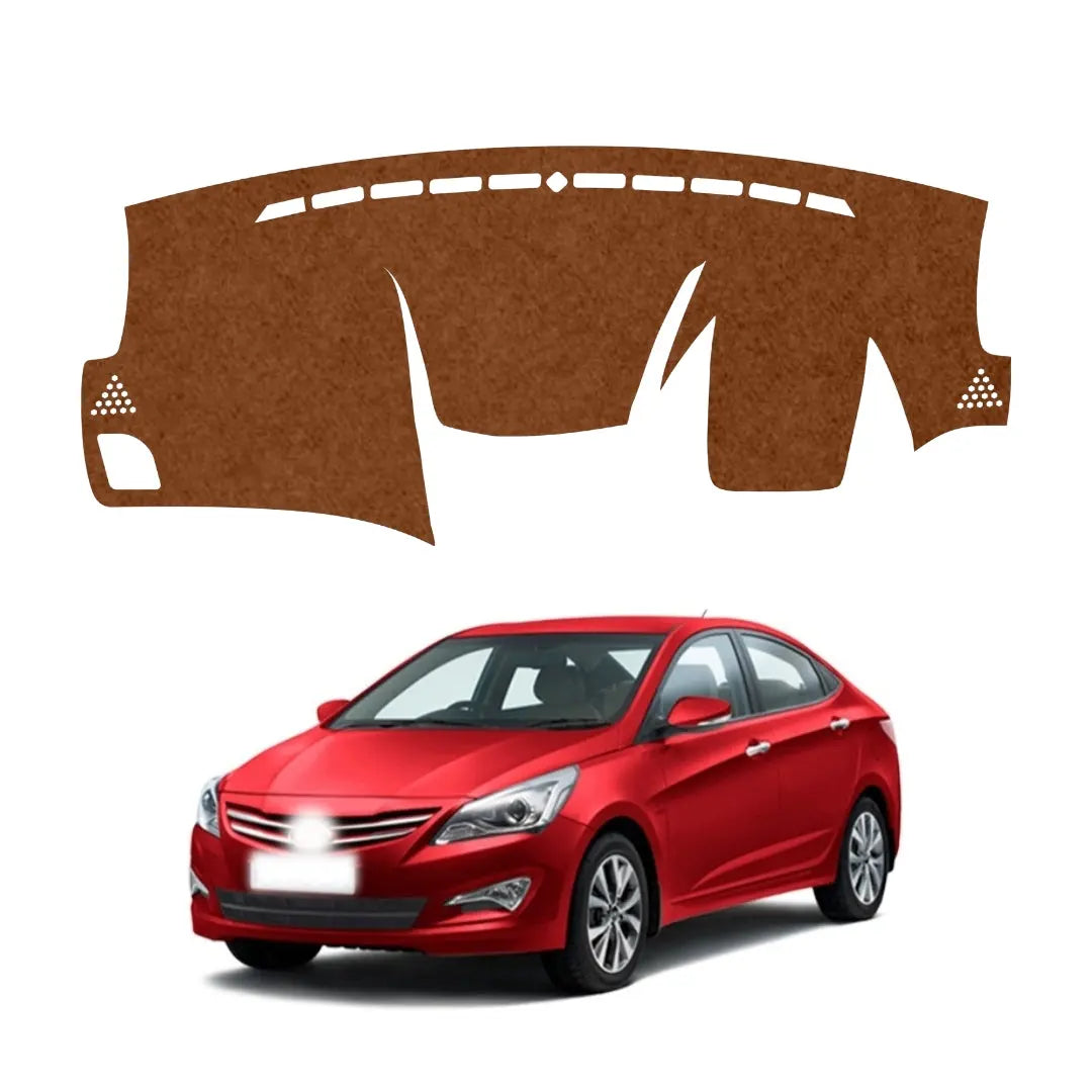 Hyundai Verna 2011- 2017 Car Dashborad Cover - zeetas