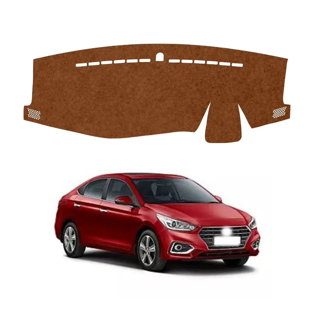 Hyundai Verna 2017-2023 Car Dashborad Cover - zeetas