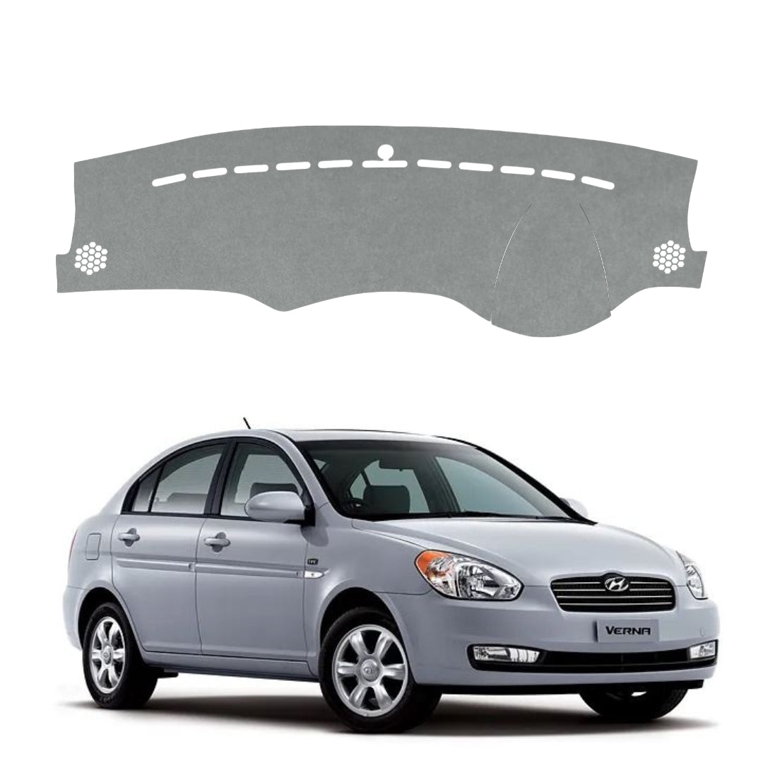 Hyundai Verna 2006-2011 Car Dashborad Cover Mat - zeetas