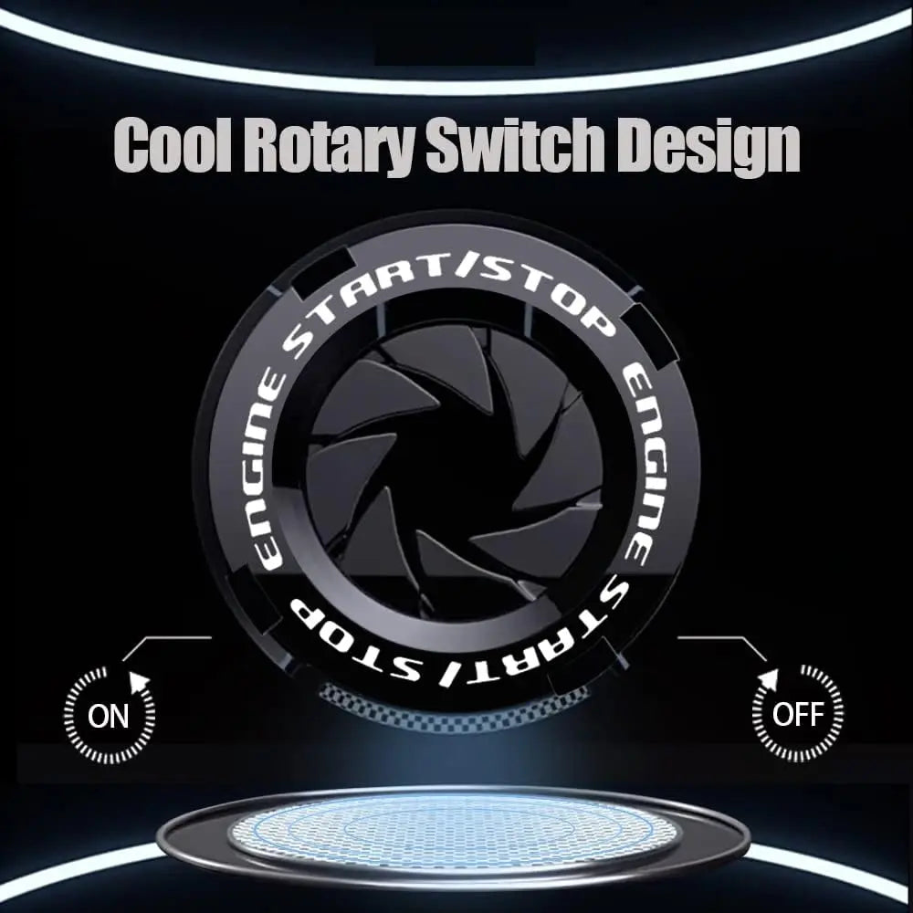 Car Start Stop Button Cover Creative Engine Start Stop Button Cover - zeetas