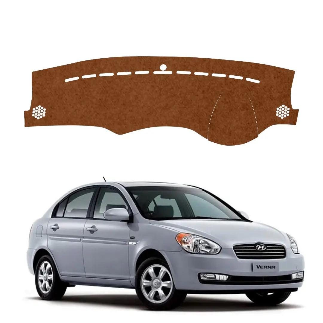 Hyundai Verna 2006-2011 Car Dashborad Cover Mat - zeetas