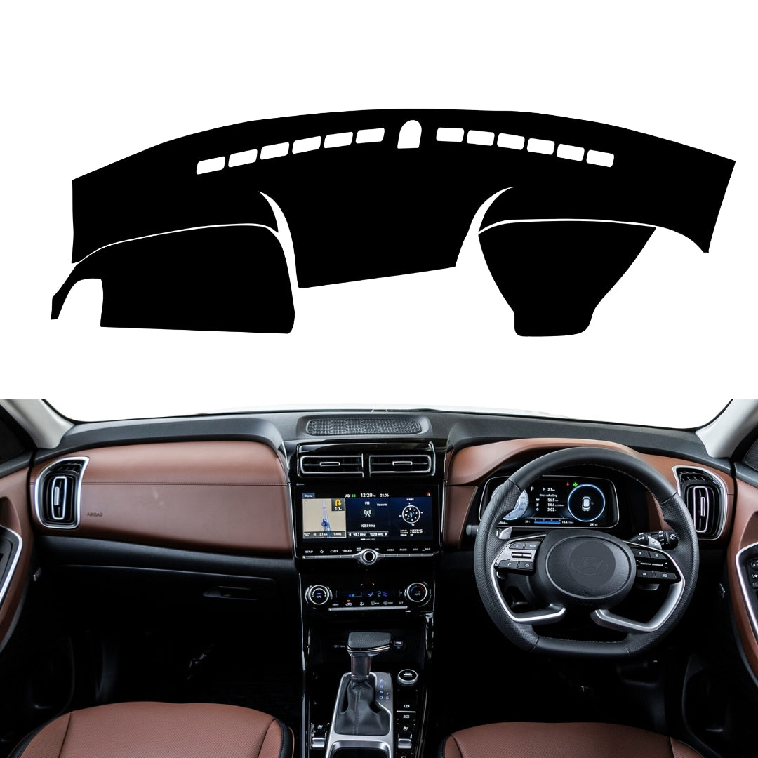 Hyundai Alcazar 2021-2024 Car Dashborad Cover - zeetas