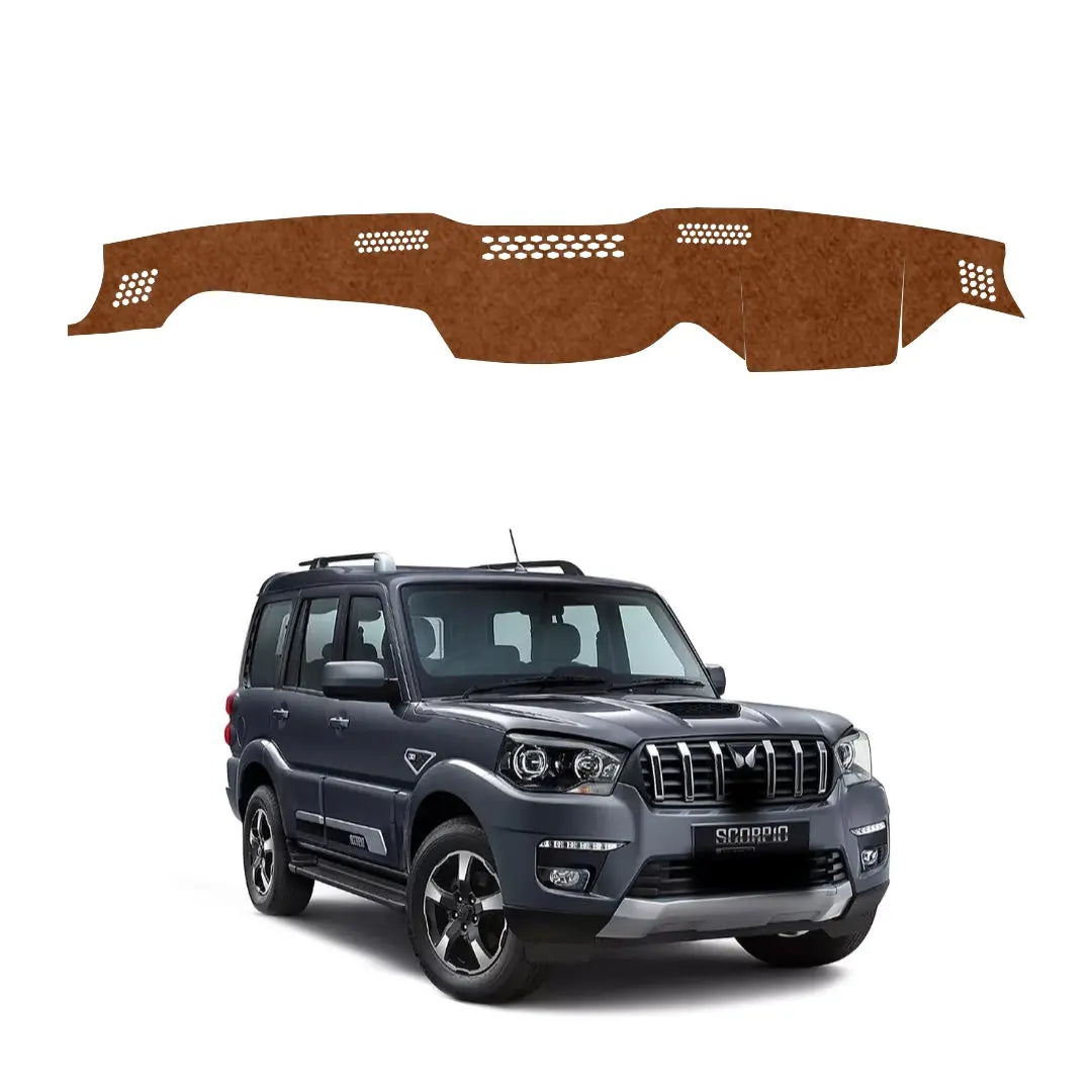 Mahindra Scorpio S 2014-2025 Car Dashborad Cover Mat - zeetas
