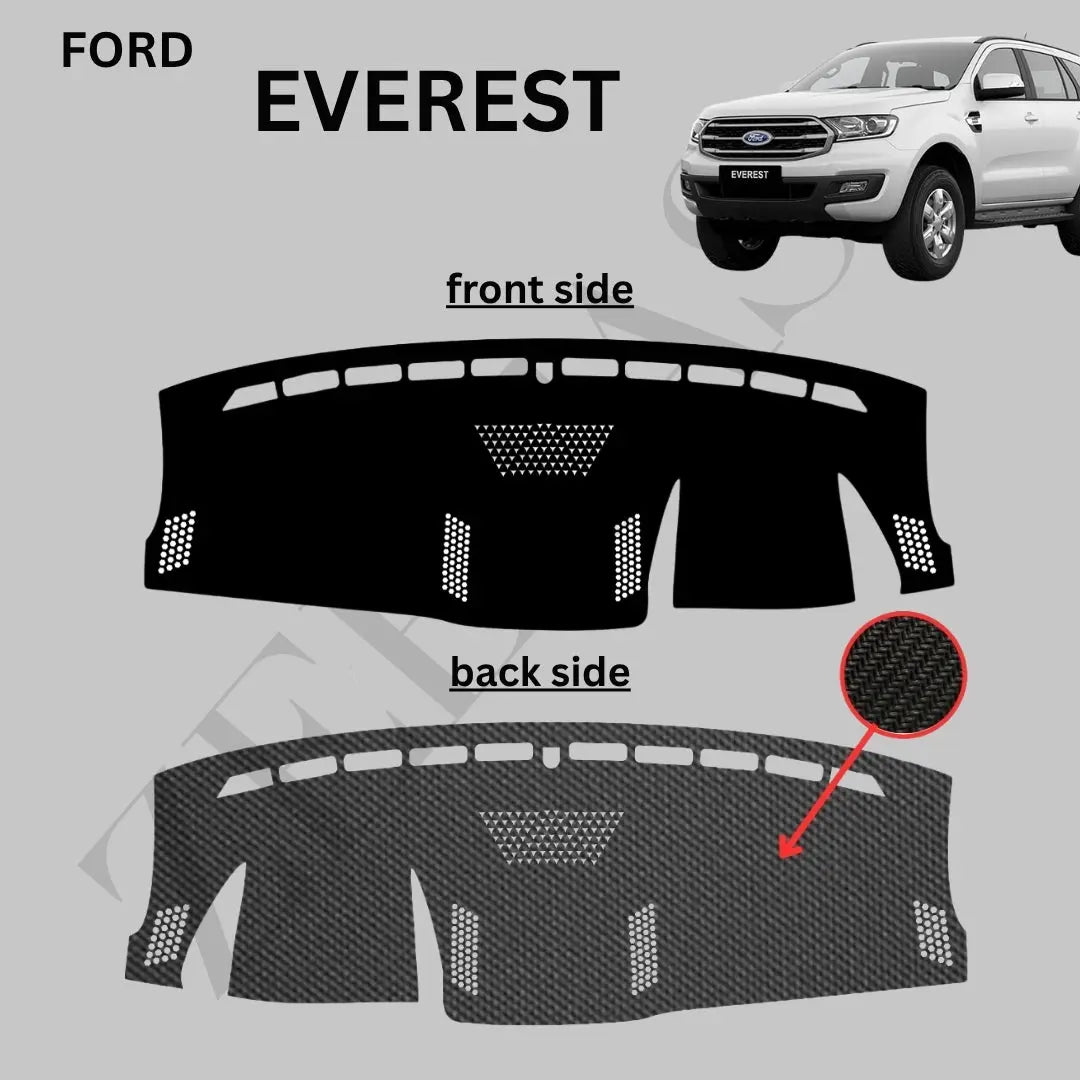 Car Dashborad Cover Mat For Ford Everest 2015 to 2022 - zeetas