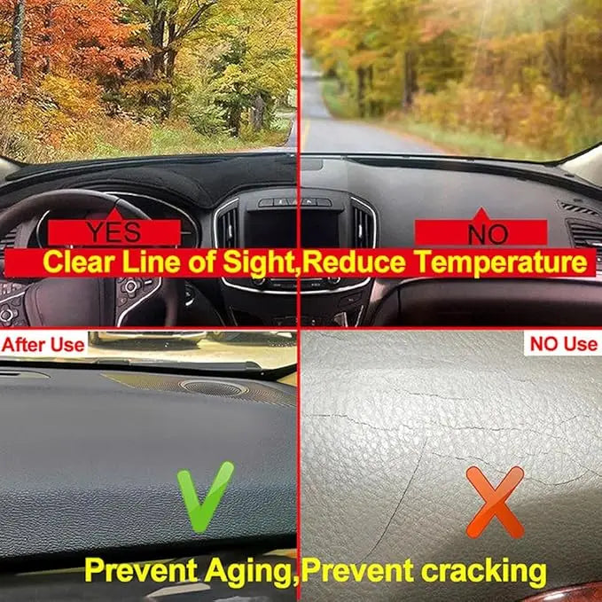 Car Dashborad Cover Mat For Ford Everest 2015 to 2022 - zeetas
