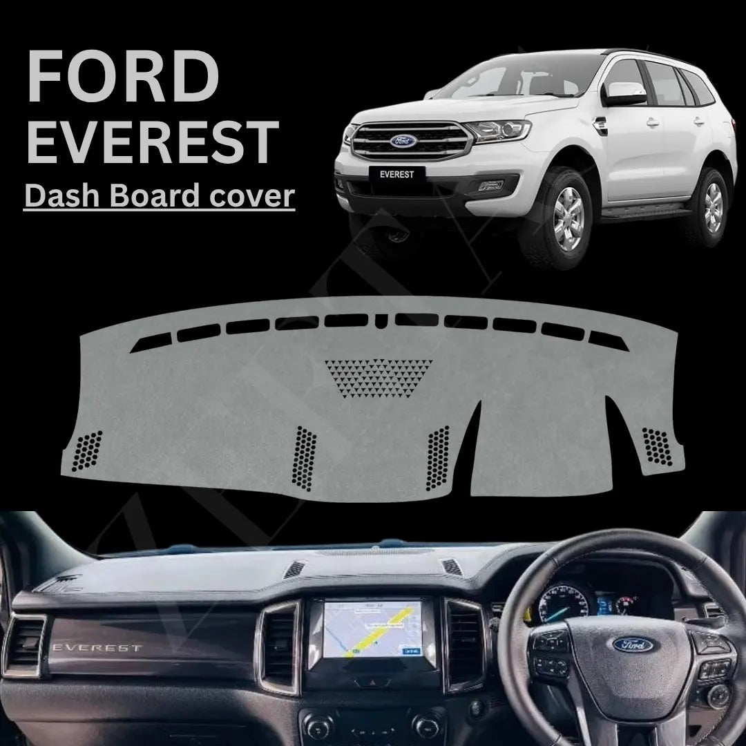 Car Dashborad Cover Mat For Ford Everest 2015 to 2022 - zeetas