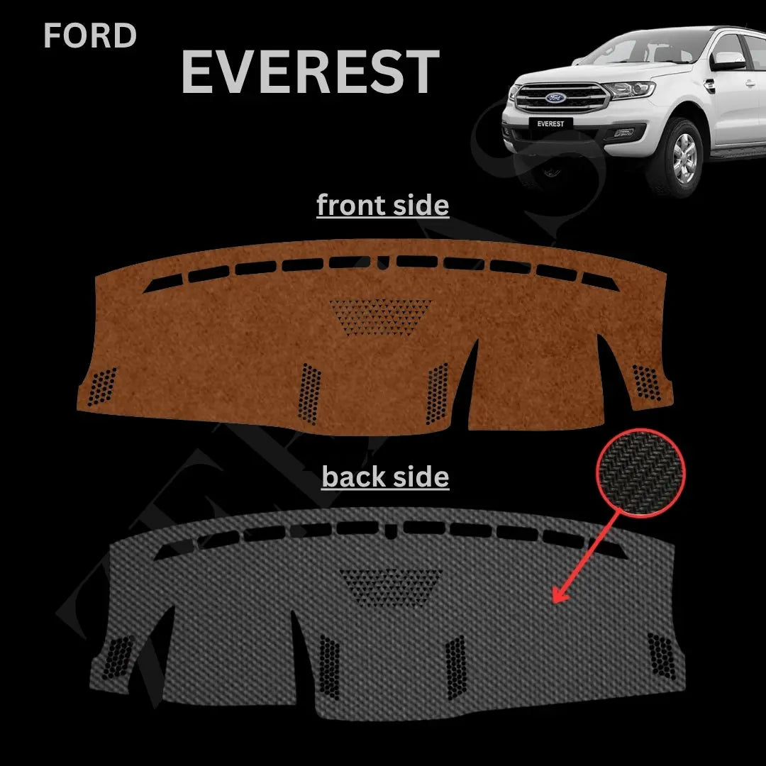 Car Dashborad Cover Mat For Ford Everest 2015 to 2022 - zeetas