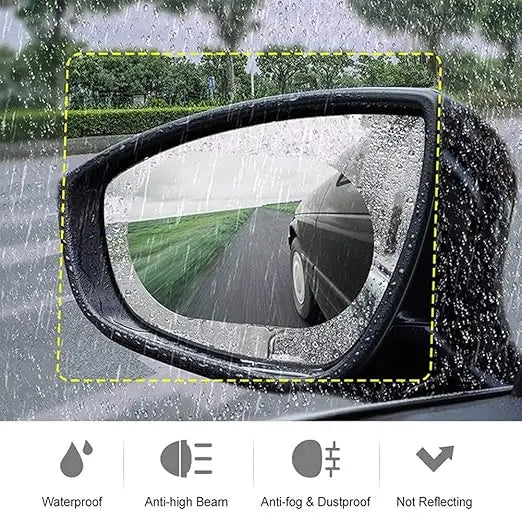 Car Mirror Rain Guard 2Pcs - zeetas