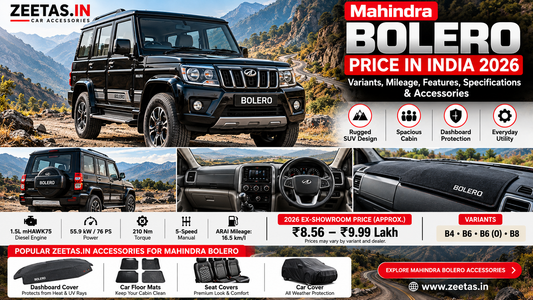 Mahindra Bolero Price in India 2026 – Variants, Mileage, Features, Specifications & Accessories