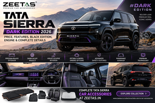 Tata Sierra Dark Edition 2026 – Price, Features, Black Edition, Engine & Complete Details