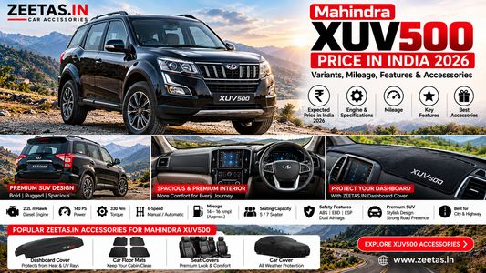 Mahindra XUV500 Price in India 2026 – Variants, Mileage, Features & Accessories
