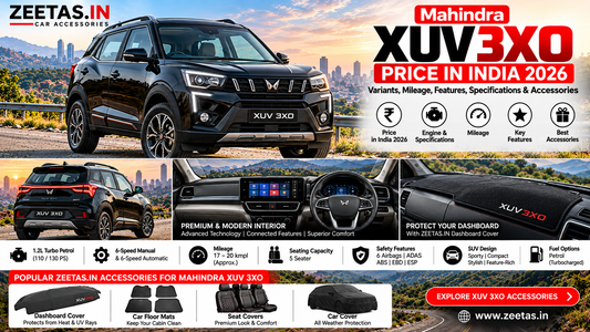 Mahindra XUV 3XO Price in India 2026 – Variants, Mileage, Features, Specifications &amp; Accessories