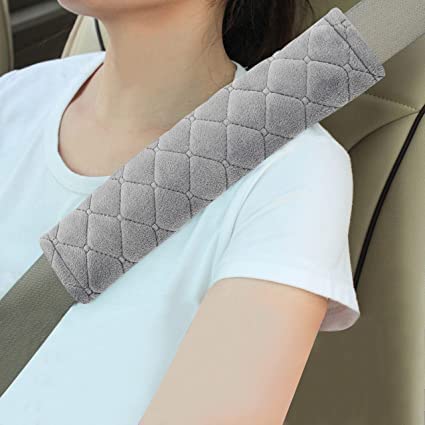 Soft Auto Seat Belt Cover Seat Belt Shoulder Pad Cushions 2 Pcs For A More Comfortable Driving Universal Fit For All Cars zeetas