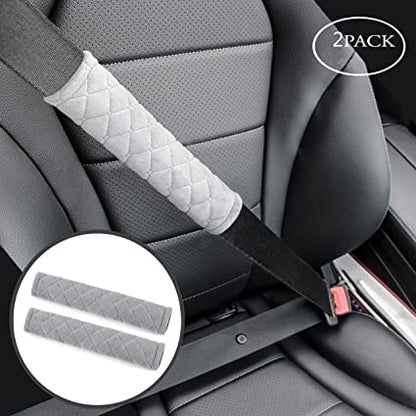 Soft Auto Seat Belt Cover Seat Belt Shoulder Pad Cushions 2 Pcs For A More Comfortable Driving Universal Fit For All Cars zeetas