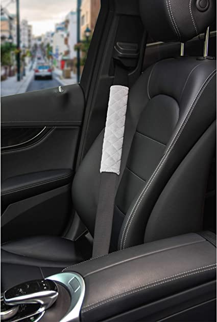 Soft Auto Seat Belt Cover Seat Belt Shoulder Pad Cushions 2 Pcs For A More Comfortable Driving Universal Fit For All Cars zeetas