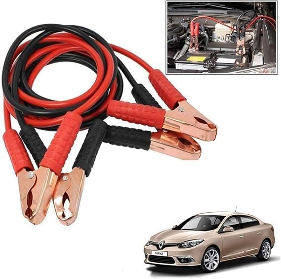 Car Heavy Duty Auto Jumper Cable Battery Booster Wire Clamp with Alligator Wire (7ft, 500 AMP) Emergency Car Battery Charging Booster Cables for car Truck Battery Chargers to Start for Engine zeetas