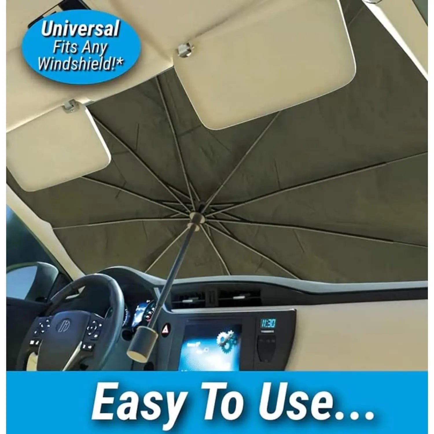 car dashboard sun shade protector - zeetas