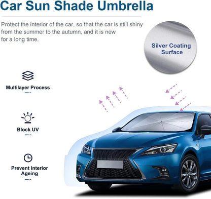 car dashboard sun shade protector - zeetas