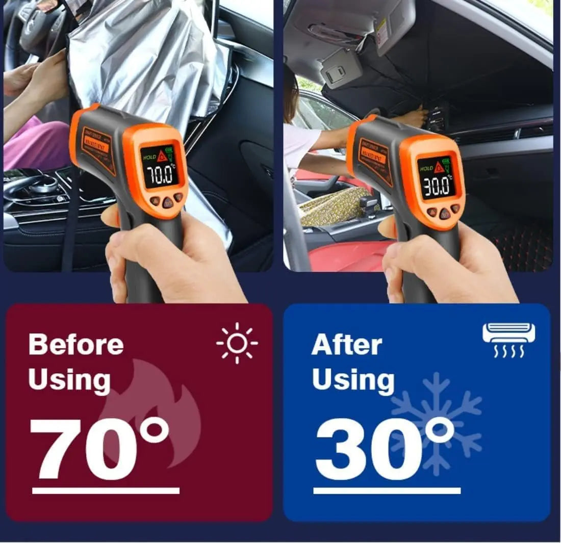 car dashboard sun shade protector - zeetas