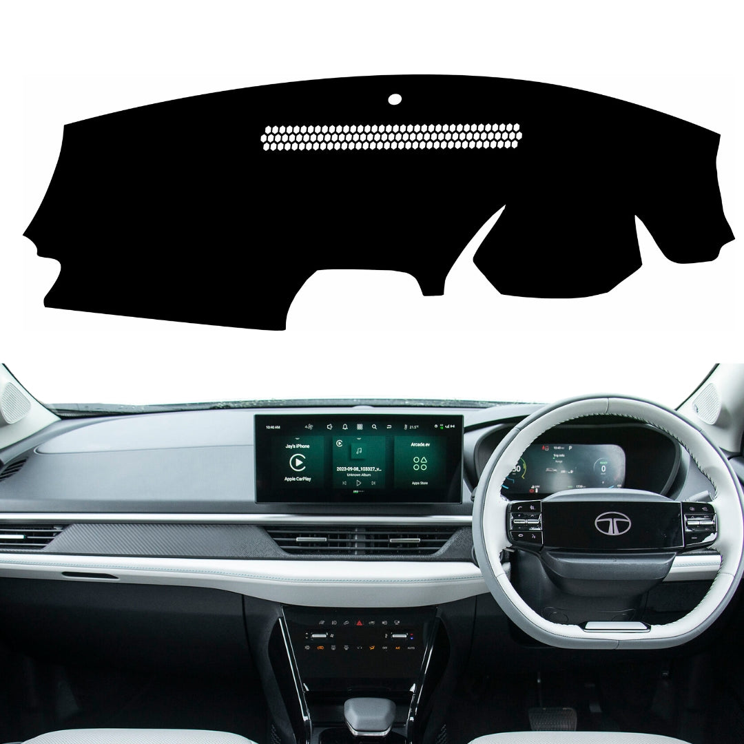 Car Dashborad Cover Mat For Tata Nexon EV 