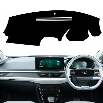 Car Dashborad Cover Mat For Tata Nexon EV 