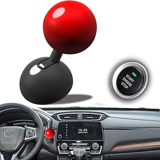 ZEETAS Car Push Start Stop Button Metal Joystick for Push Start Stop Button All Cars
