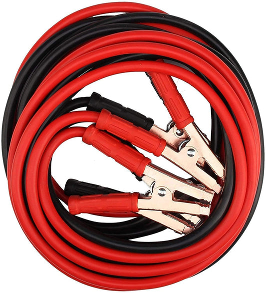 Car Heavy Duty Auto Jumper Cable Battery Booster Wire Clamp with Alligator Wire (7ft, 500 AMP) Emergency Car Battery Charging Booster Cables for car Truck Battery Chargers to Start for Engine zeetas