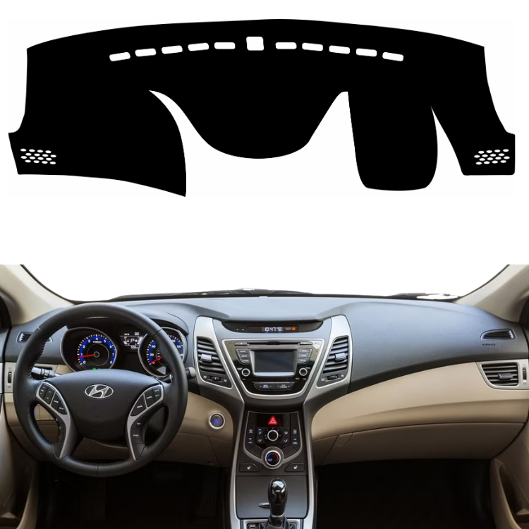 Car Dashboard Cover Hyundai Elantra 2012 To 2016 Dashboard 