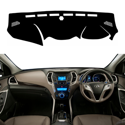 Car Dashboard Cover Hyundai Santa Fe 2013 To 2018 Dashboard 