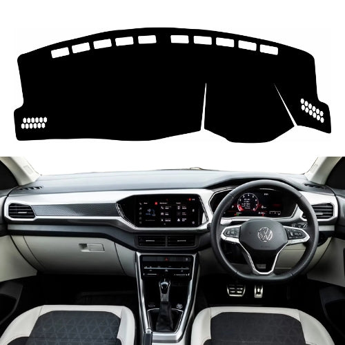 Car Dashboard Cover Volkswagen Taigun 2021 to 2026 Dashboard 