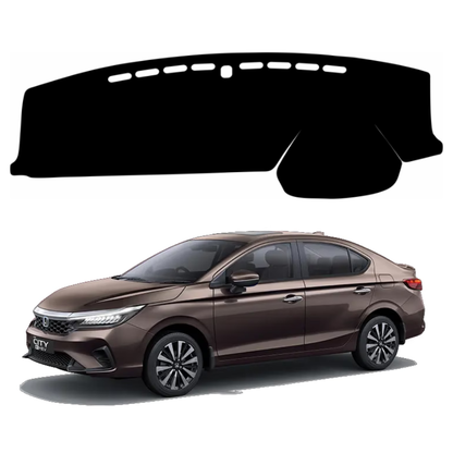 ZEETAS Honda City Hybrid EV 2022 TO 2026 Car Dashboard Cover Black Color Custom Fit Anti-Slip UV Protection Dashboard Mat