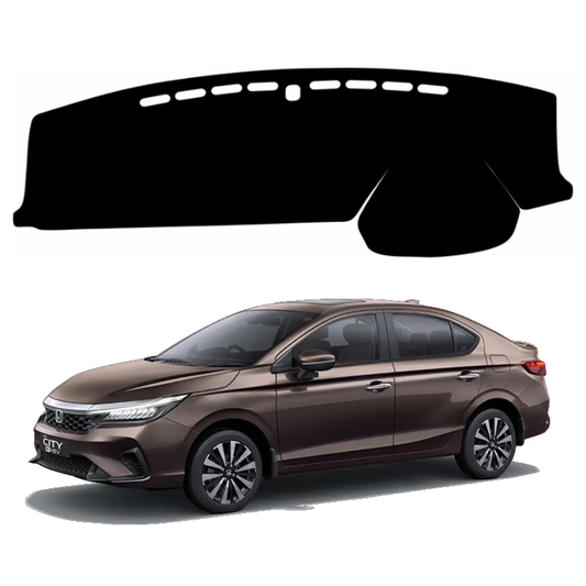 ZEETAS Honda City Hybrid EV 2022 TO 2026 Car Dashboard Cover Black Color Custom Fit Anti-Slip UV Protection Dashboard Mat