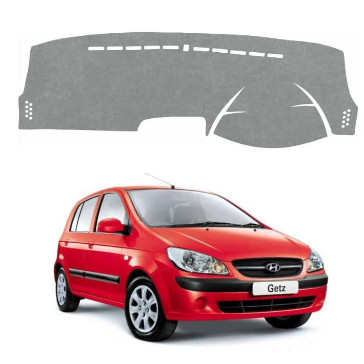 ZEETAS Hyundai Gets 2004 To 2010 Car Dashboard Cover Grey Color Custom Fit Anti-Slip UV Protection Dashboard Mat