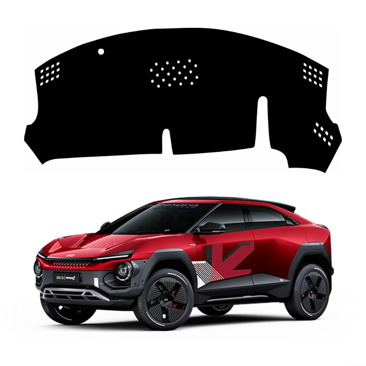 ZEETAS Mahindra BE6 FE 2025-2026 Car Dashboard Cover Black Color Custom Fit Anti-Slip UV Protection Dashboard Mat