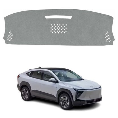 ZEETAS Mahindra XEV 9E 2025–2026 Car Dashboard Cover Grey Color Custom Fit Anti-Slip UV Protection Dashboard Mat
