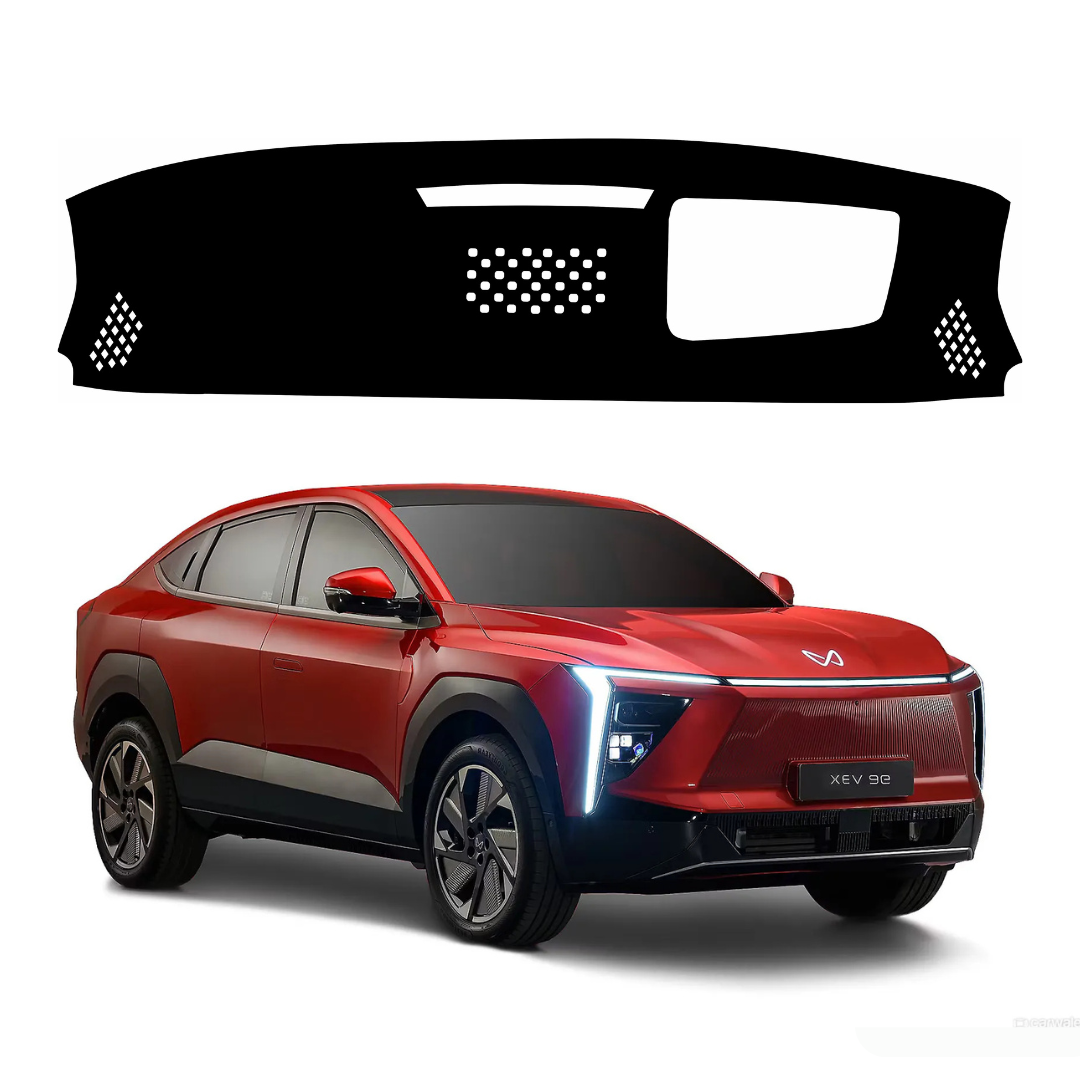 ZEETAS Mahindra XEV 9E HUD 2025-2026 Car Dashboard Cover Black Color Custom Fit Anti-Slip UV Protection Dashboard Mat