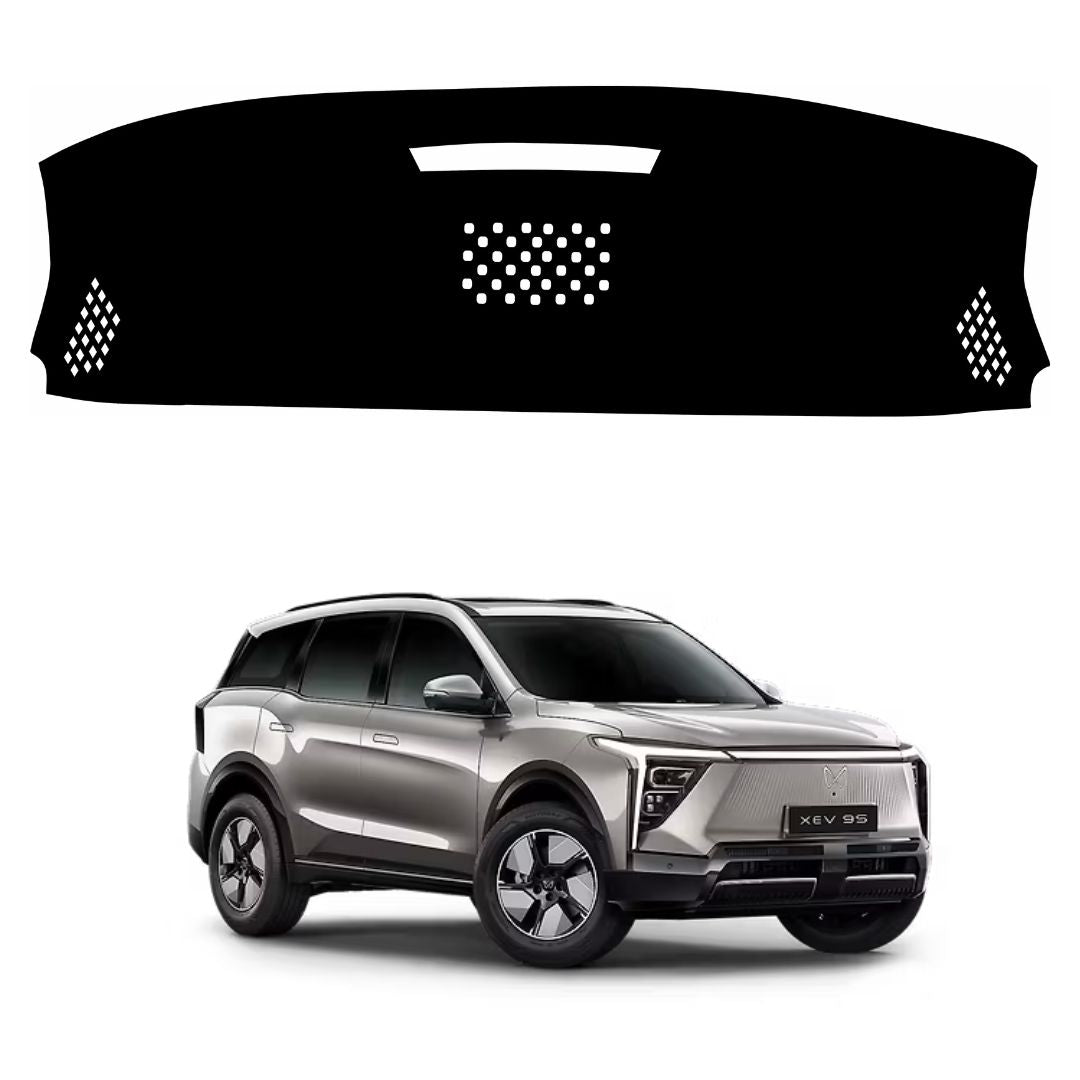 ZEETAS Mahindra XEV 9S 2025–2026 Car Dashboard Cover Black Color Custom Fit Anti-Slip UV Protection Dashboard Mat