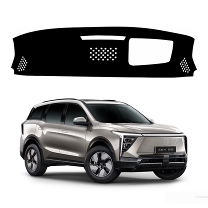 ZEETAS Mahindra XEV 9S HUD 2025–2026 Car Dashboard Cover Black Color Custom Fit Anti-Slip UV Protection Dashboard Mat