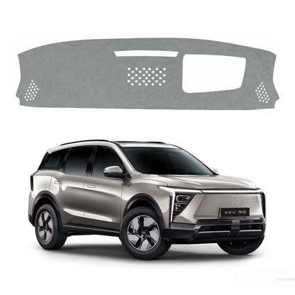 ZEETAS Mahindra XEV 9S HUD 2025–2026 Car Dashboard Cover Grey Color Custom Fit Anti-Slip UV Protection Dashboard Mat