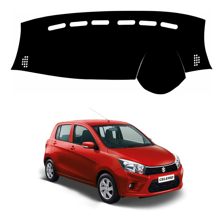 ZEETAS Maruti Suzuki Celerio 2017 To 2021Car Dashboard Cover Black Color Custom Fit Anti-Slip UV Protection Dashboard Mat