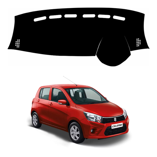 ZEETAS Maruti Suzuki Celerio 2017 To 2021Car Dashboard Cover Black Color Custom Fit Anti-Slip UV Protection Dashboard Mat