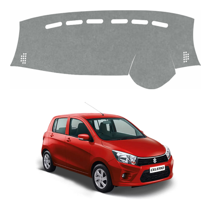 ZEETAS Maruti Suzuki Celerio 2017 To 2021Car Dashboard Cover Grey Color Custom Fit Anti-Slip UV Protection Dashboard Mat