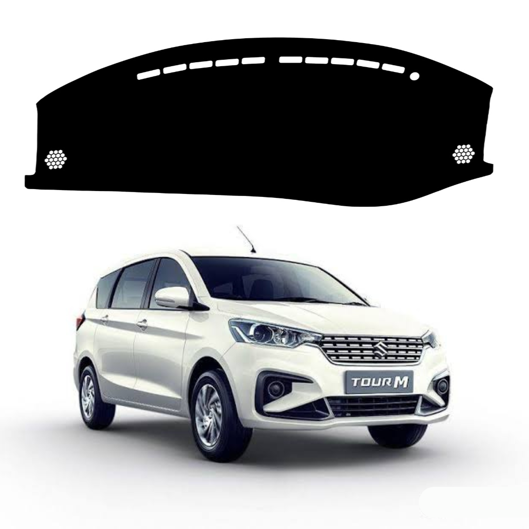 ZEETAS Maruti Suzuki Ertiga Tour M 2019-2026 Car Dashboard Cover Black Color Custom Fit Anti-Slip UV Protection Dashboard Mat