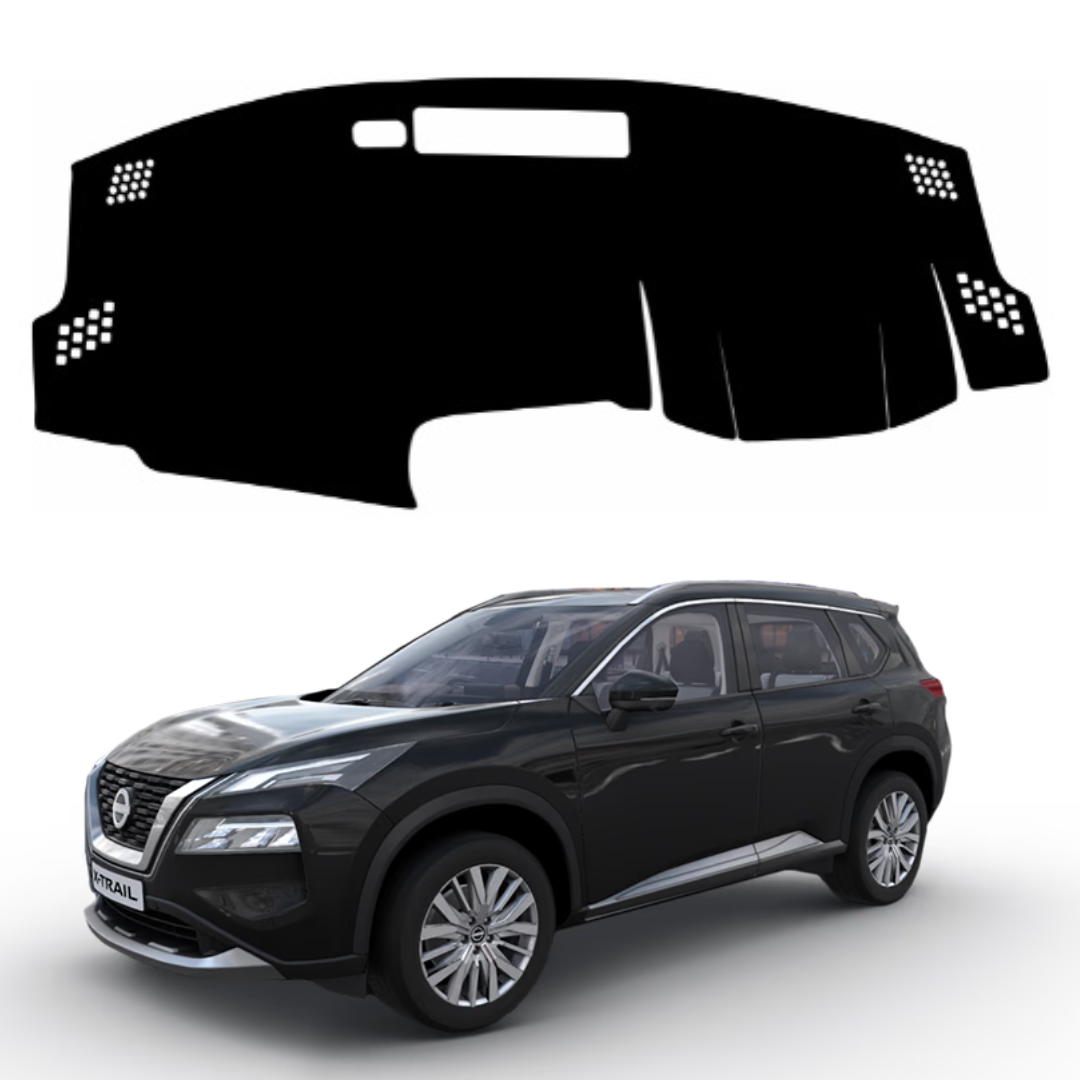 ZEETAS Nissan X-Trail 2024 To 2026 Car Dashboard Cover Black Color Custom Fit Anti-Slip UV Protection Dashboard Mat