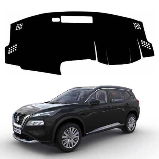 ZEETAS Nissan X-Trail 2024 To 2026 Car Dashboard Cover Black Color Custom Fit Anti-Slip UV Protection Dashboard Mat