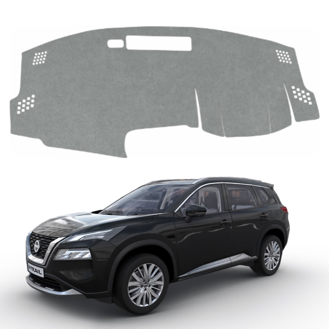 ZEETAS Nissan X-Trail 2024 To 2026 Car Dashboard Cover Grey Color Custom Fit Anti-Slip UV Protection Dashboard Mat